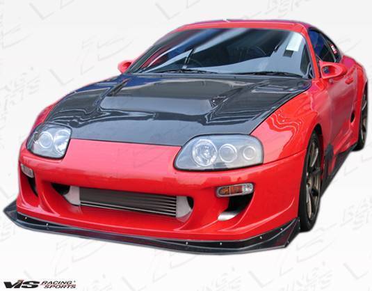 1993-1998 Toyota Supra 2 doors V Spec WB Style FRP Primer Full Kit-1