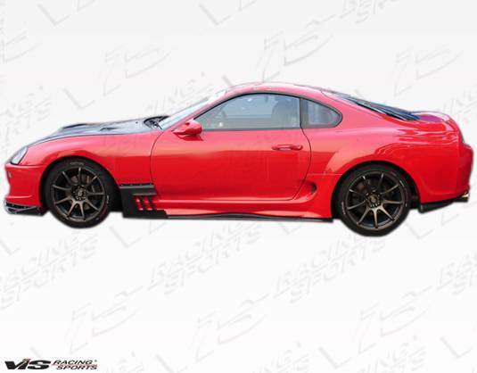 1993-1998 Toyota Supra 2 doors V Spec WB Style FRP Primer Full Kit-3