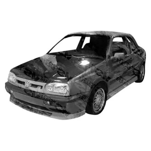 1993-1998 Volkswagen Golf 3 2 doors 4 doors Rabiat Style FRP Primer Side Skirts-1