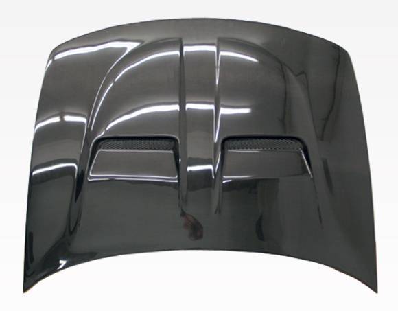 1994-2001 Acura Integra 2 doors 4 doors XTREME GT Style Carbon Fiber Black Hood-3