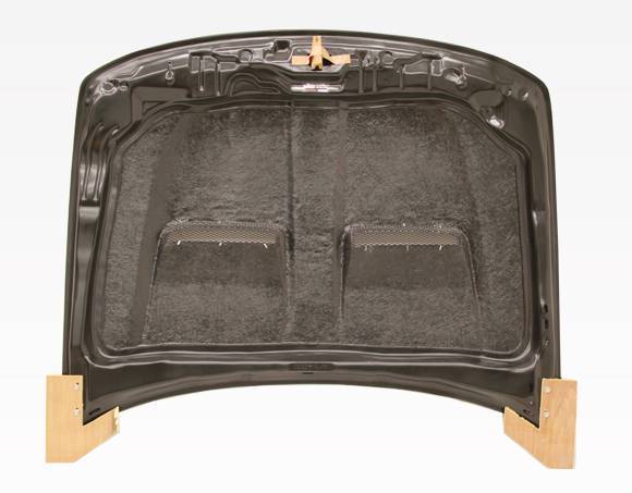 1994-2001 Acura Integra 2 doors 4 doors XTREME GT Style Carbon Fiber Black Hood-4