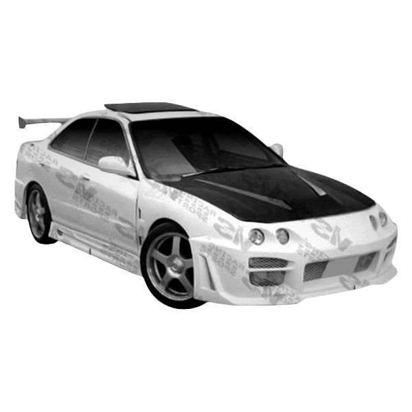 1994-1997 Acura Integra 2 doors 4 doors OCTANE Style FRP Primer Front Bumper-1