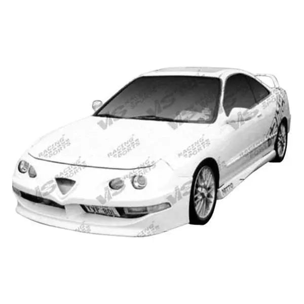 1994-2001 Acura Integra 2 doors TECHNO R Style FRP Primer Side Skirts-1