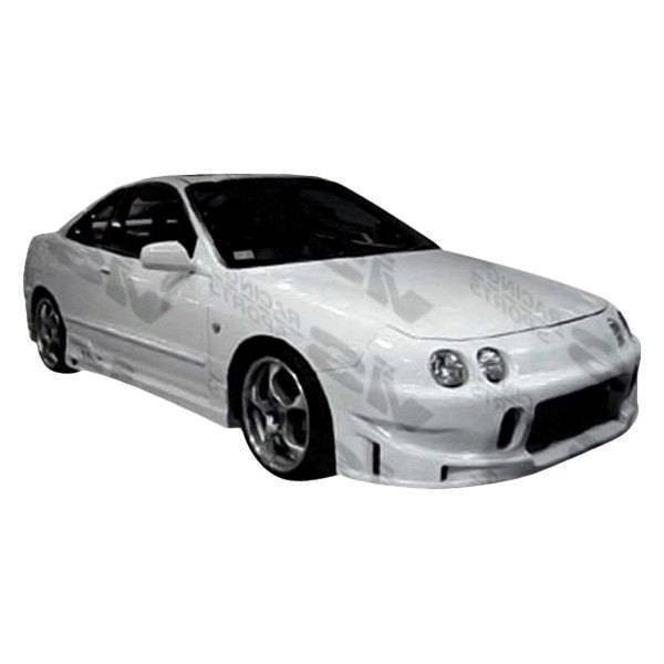 1994-1997 Acura Integra 2 doors 4 doors TSC Style FRP Primer Front Bumper-1