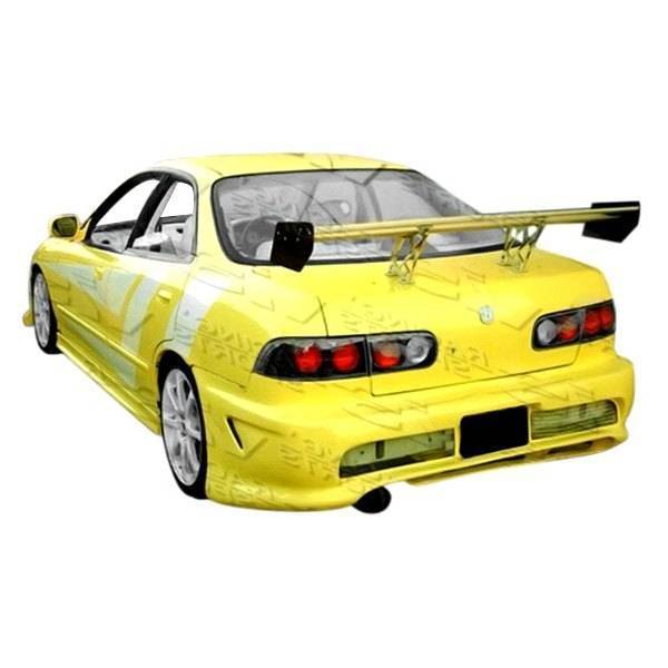 1994-2001 Acura Integra 4 doors KOMBAT Style FRP Primer Rear Bumper-1