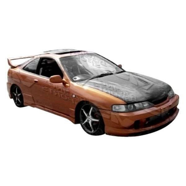1995-2001 Acura Integra JDM 2 doors 4 doors Dragster Style FRP Primer Front Lip-1