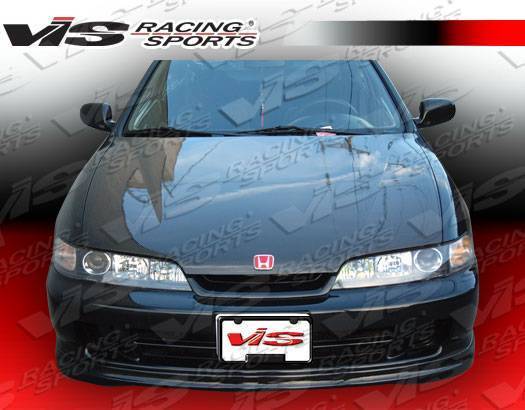 1995-2001 Acura Integra JDM 2 doors 4 doors Carbon Fiber Black Front Lip-1