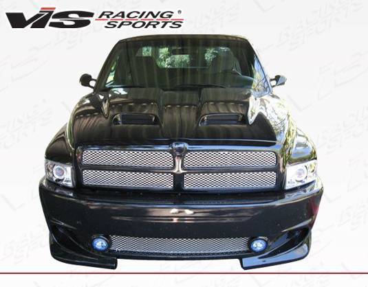 1994-2001 Dodge Ram 2 doors 4 doors PHOENIX Style FRP Primer Front Bumper-1