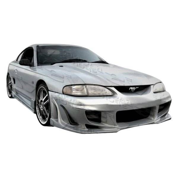 1994-1998 Ford Mustang 2 doors BALLISTIX Style FRP Primer Front Bumper-1