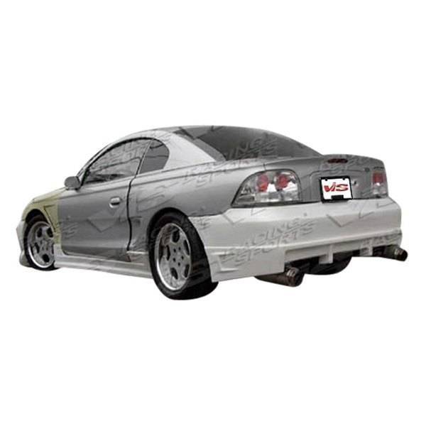 1994-1998 Ford Mustang 2 doors BATTLE Z Style FRP Primer Rear Bumper-1