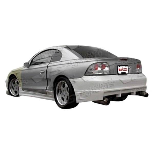 1994-1998 Ford Mustang 2 doors BATTLE Z Style FRP Primer Full Kit-1