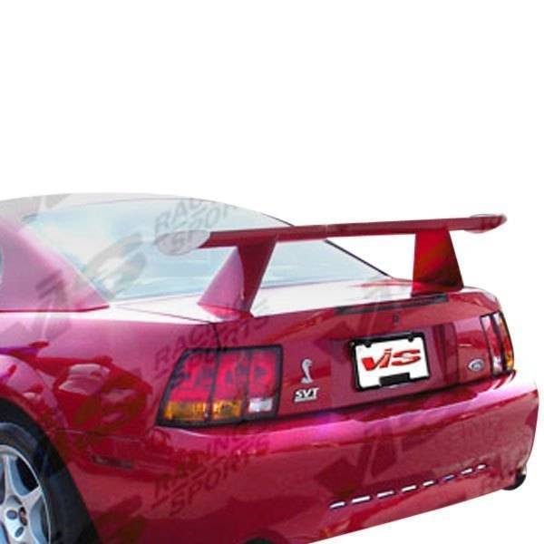1994-1998 Ford Mustang 2 doors Cobra R Style FRP Primer Spoiler-1