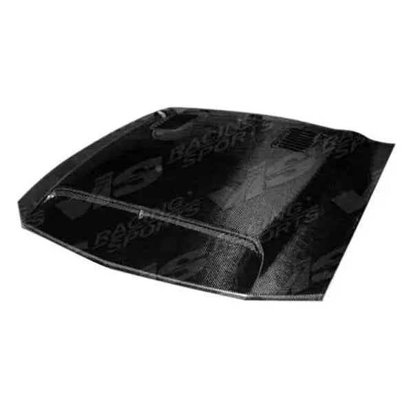 1994-1998 Ford Mustang 2 doors GT 500 Style Carbon Fiber Black Hood-1