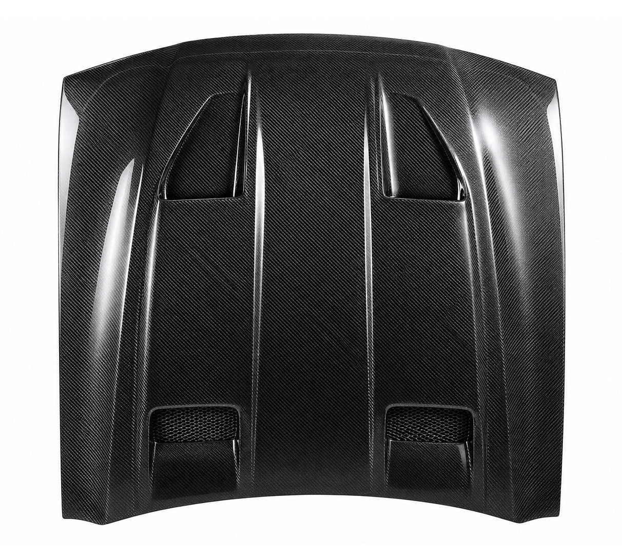 Carbon Fiber Hood Mach 5 Style for Ford MUSTANG 2DR 1994-1998