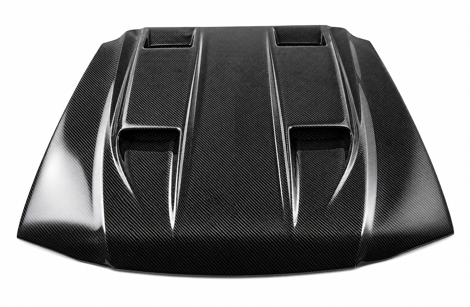 Carbon Fiber Hood Mach 5 Style for Ford MUSTANG 2DR 1994-1998