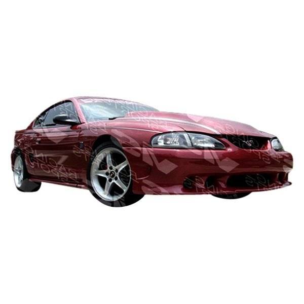 1994-1998 Ford Mustang 2 doors STALKER Style FRP Primer Full Kit-1