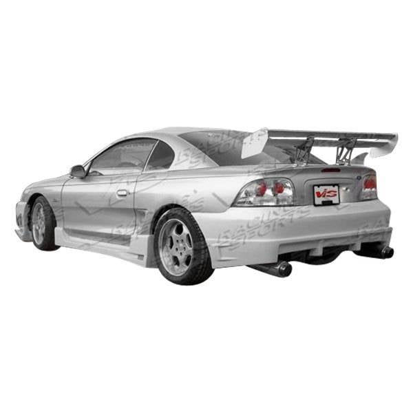 1994-1998 Ford Mustang 2 doors WINGS Style FRP Primer Full Kit-2