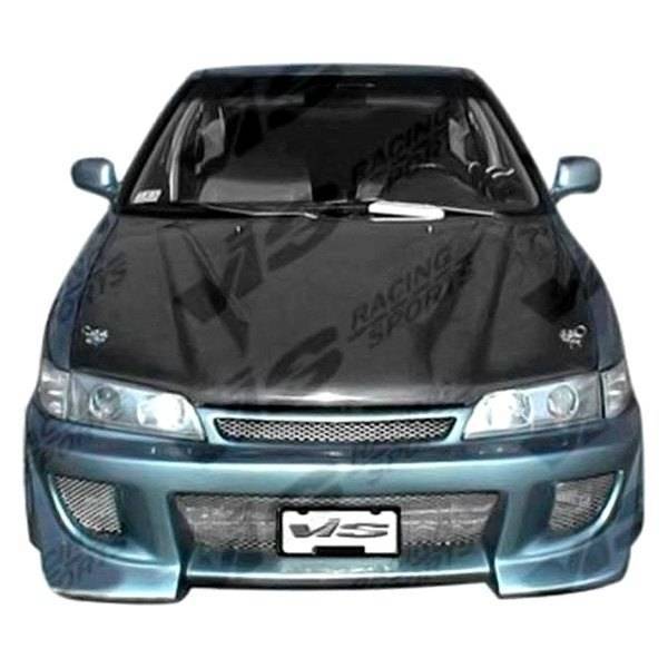 1994-1997 Honda Accord 2 doors 4 doors BATTLE Z Style FRP Primer Front Bumper-1