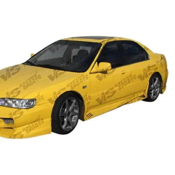 1994-1997 Honda Accord 2 doors 4 doors CYBER Style FRP Primer Side Skirts-1