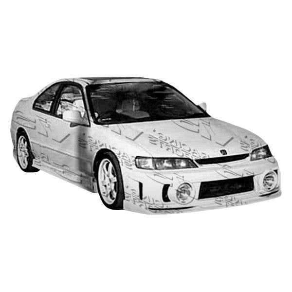 1994-1997 Honda Accord 2 doors 4 doors EVO (no fog) Style FRP Primer Front Bumper-1