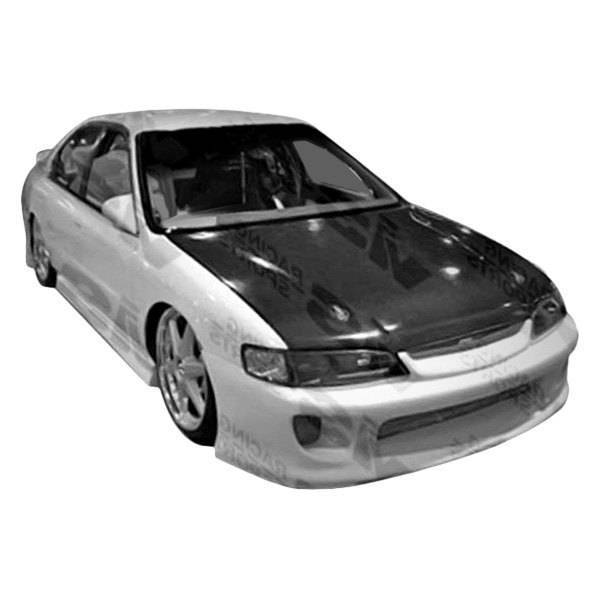 1994-1997 Honda Accord 2 doors 4 doors KOMBAT Style FRP Primer Front Bumper-1