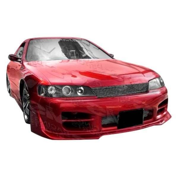 1994-1997 Honda Accord 2 doors 4 doors OCTANE Style FRP Primer Front Bumper-1