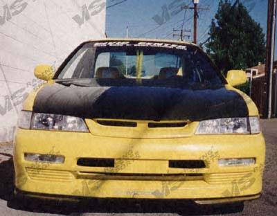 1994-1997 Honda Accord 2 doors 4 doors TECHNO R Style FRP Primer Accessories-1