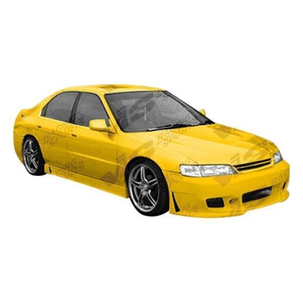 1994-1997 Honda Accord 2 doors 4 doors TSC 3 Style FRP Primer Front Bumper-1