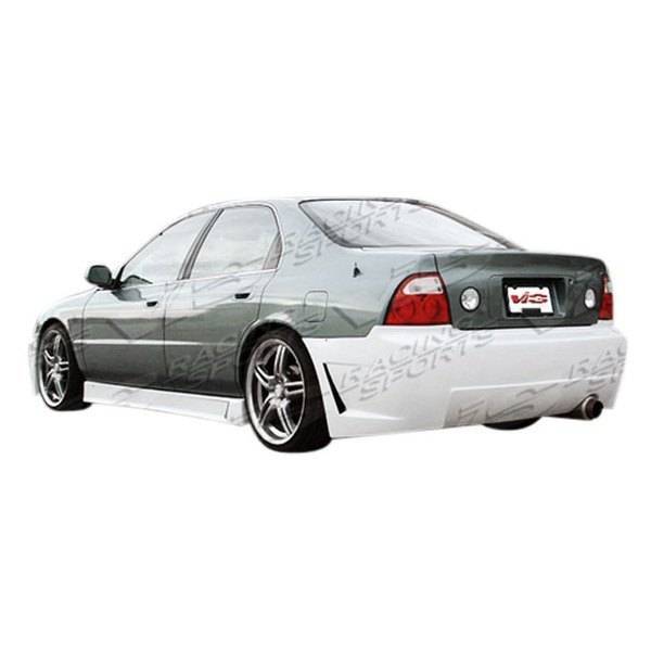 1994-1995 Honda Accord 2 doors 4 doors TSC 3 Style FRP Primer Rear Bumper-1