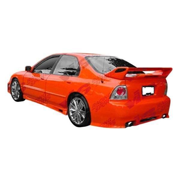 1994-1995 Honda Accord 2 doors 4 doors Z1 BOXER Style FRP Primer Rear Bumper-1