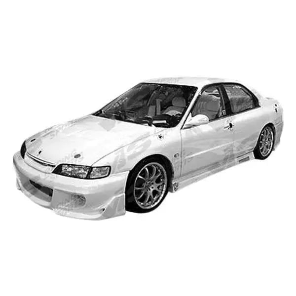 1994-1997 Honda Accord 2 doors Z1 BOXER Style FRP Primer Side Skirts-1