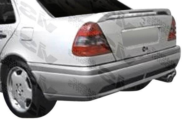 1994-2000 Mercedes C Class W202 4 doors LASER Style FRP Primer Full Kit-2
