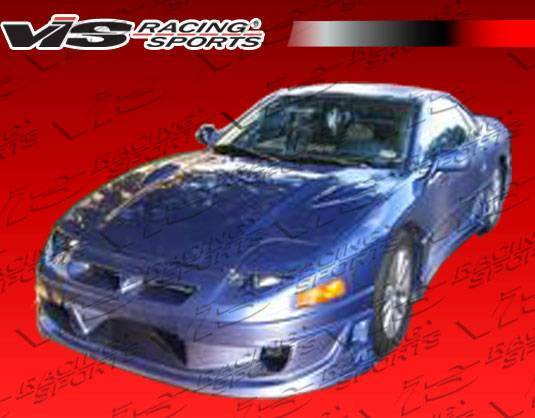 1994-1998 Mitsubishi 3000Gt 2 doors BALLISTIX Style FRP Primer Full Kit-2