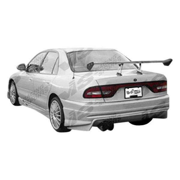 1994-1998 Mitsubishi Galant 4 doors INVADER Style FRP Primer Rear Bumper-1