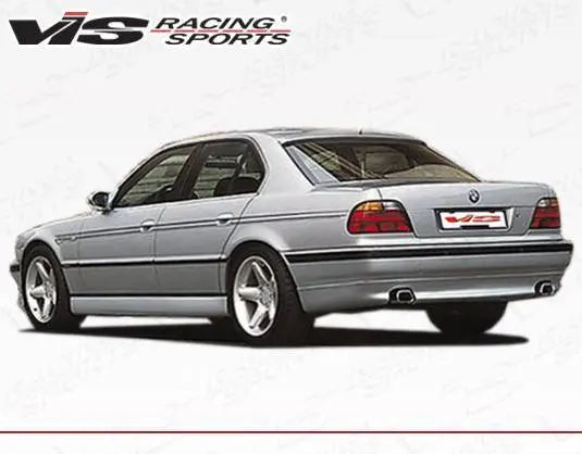 1995-2001 BMW 7 SERIES E38 4 doors A Tech Style FRP Primer Side Skirts-3