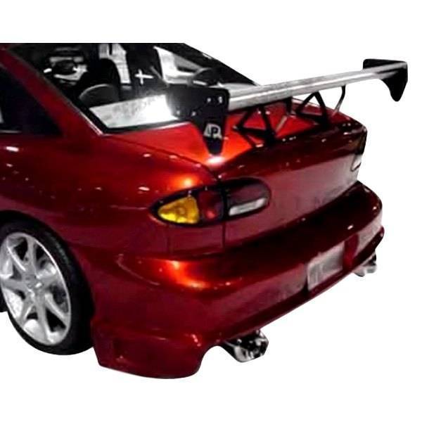 1995-1999 Chevrolet Cavalier 2 doors 4 doors BATTLE Z Style FRP Primer Rear Bumper-1