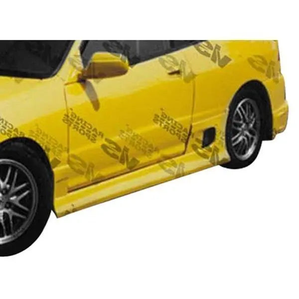 1995-2005 Chevrolet Cavalier 2 doors BATTLE Z Style FRP Primer Side Skirts-1