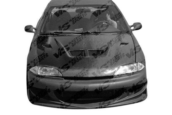 1995-2002 Chevrolet Cavalier 2 doors 4 doors EVO Style Carbon Fiber Black Hood-1