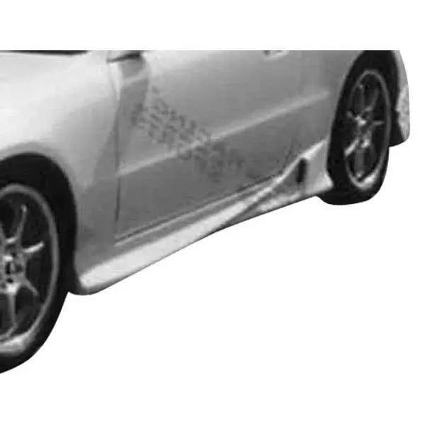 1995-2005 Chevrolet Cavalier 2 doors INVADER Style FRP Primer Side Skirts-1