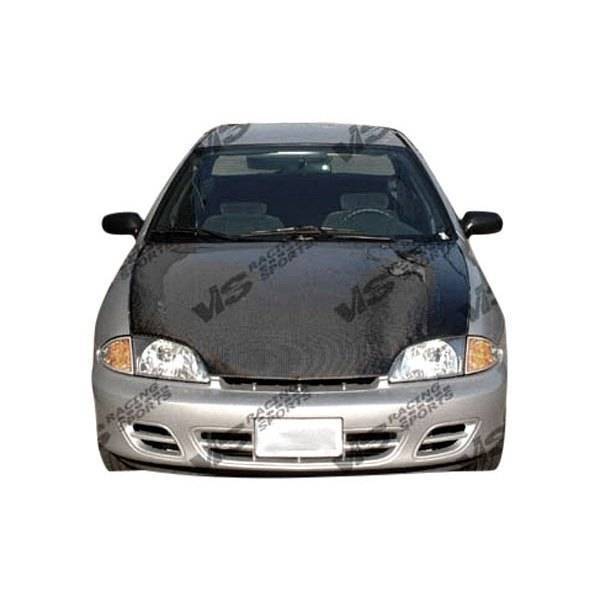 1995-2002 Chevrolet Cavalier 2 doors 4 doors OEM Style Carbon Fiber Black Hood-1