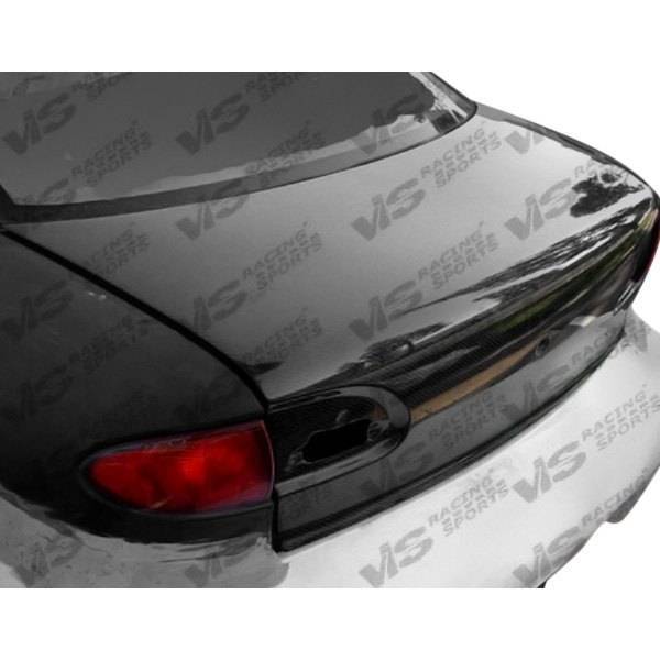 1995-2002 Chevrolet Cavalier 2 doors 4 doors OEM Style Carbon Fiber Black Trunk-1
