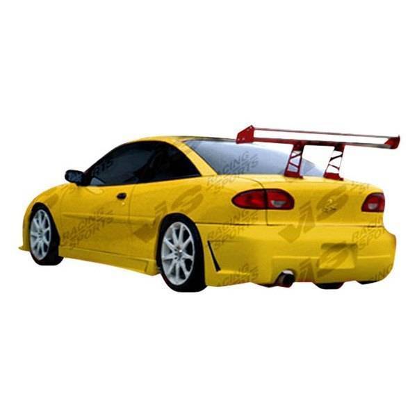 1995-1999 Chevrolet Cavalier 2 doors 4 doors TSC 3 Style FRP Primer Rear Bumper-1