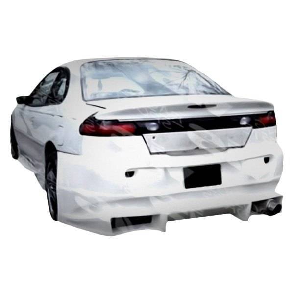 1995-1999 Dodge Avenger 2 doors BALLISTIX Style FRP Primer Rear Bumper-1
