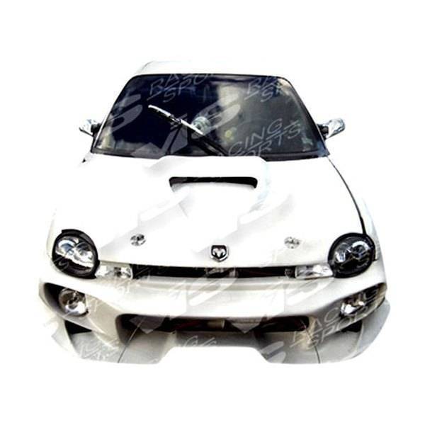 1995-1999 Dodge Neon 2 doors 4 doors INVADER Style FRP Primer Front Bumper-1