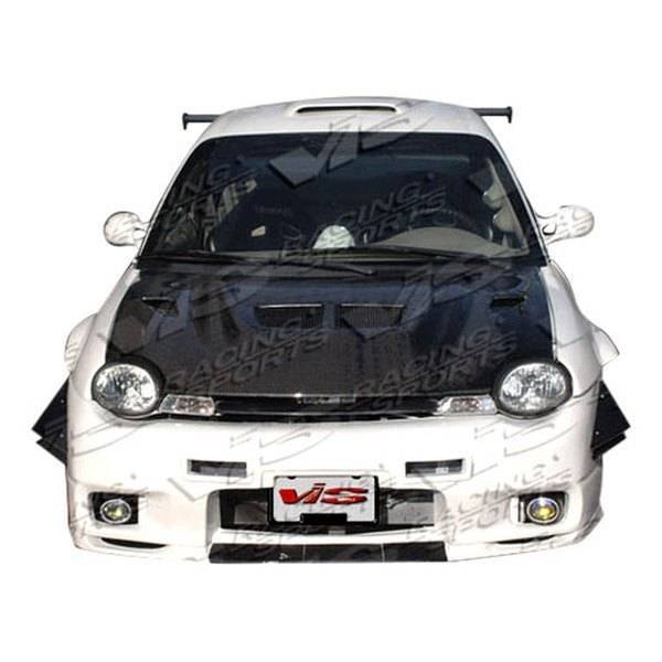 1995-1999 Dodge Neon 2 doors 4 doors OMEGA Style FRP Primer Front Bumper-1