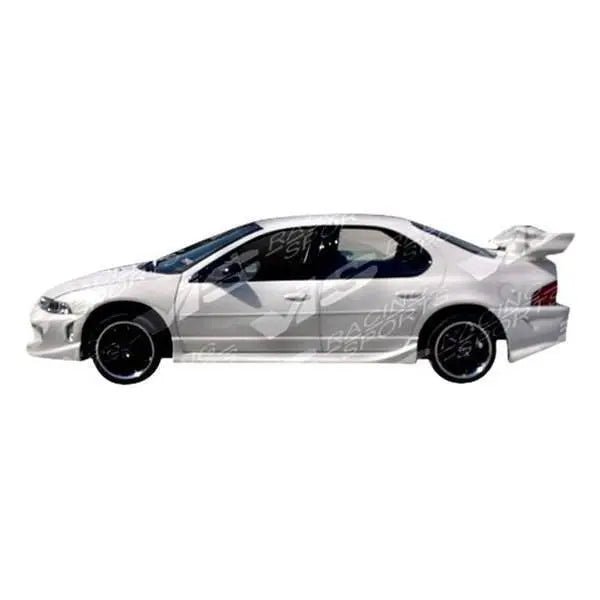1995-2000 Dodge Stratus 4 doors STRIKER Style FRP Primer Side Skirts-1