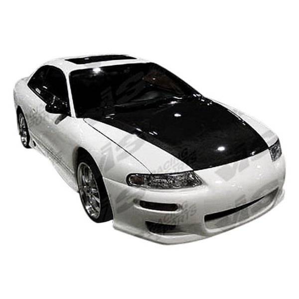 1995-2000 Dodge Stratus 4 doors STRIKER Style FRP Primer Full Kit-1
