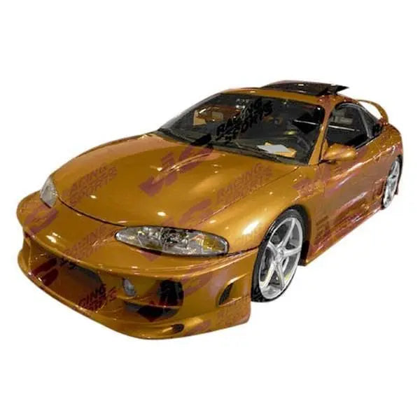 1995-1999 Mitsubishi Eclipse 2 doors BALLISTIX Style FRP Primer Side Skirts-2