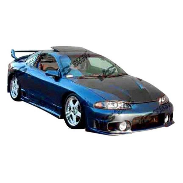 1995-1996 Mitsubishi Eclipse 2 doors Evolution Style FRP Primer Front Bumper-1