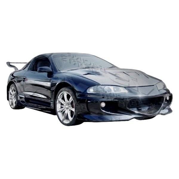1995-1996 Mitsubishi Eclipse 2 doors GT BOMBER Style FRP Primer Front Bumper-1